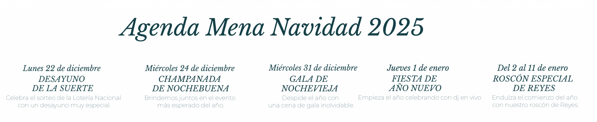 Navidad en Mena La Finca en Pozuelo, con menú diseñado por un chef con Estrella Michelin en un entorno elegante y exclusivo.